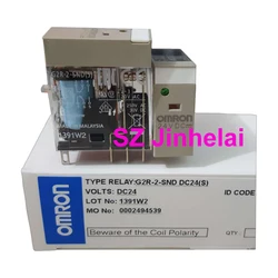 10pcs Authentic Original Omron G2R-2-SND SNI SNDI DC24(S) Relay G2R-2-SND(S) SNI(S) SNDI(S) DC24V