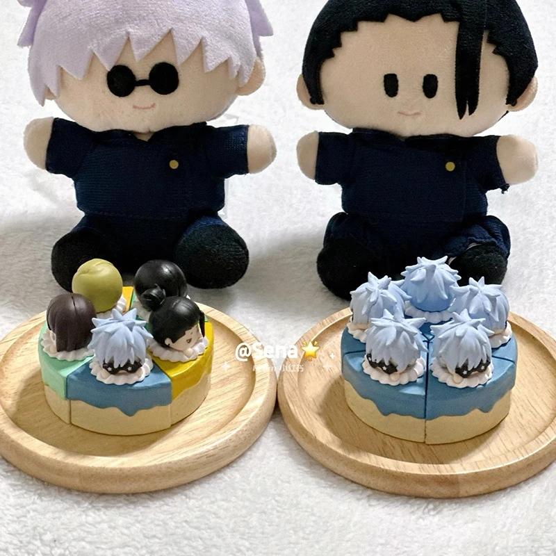 دمى الفينيل أنيمي Jujutsu Kaisen Gojou Getou Nobara Nanami شخصيات PVC الكرتون كبسولة لعب الأطفال الكبار هدايا لطيف