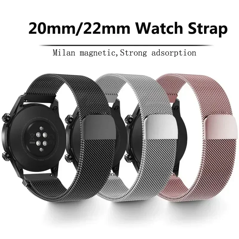 Correa de Metal para COLMI P71 P73 P81 P76 P21 V72 V73 V69 C8 C81 i28 pulsera de acero inoxidable 20mm 22mm hombres mujeres correa de reloj