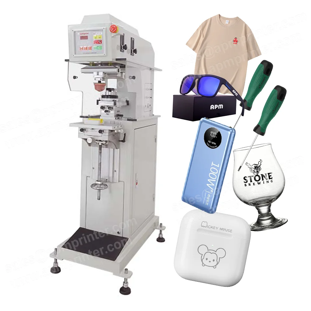 Printing Machine for Printing Balls Caps Pens Toys Pad Printing Machine