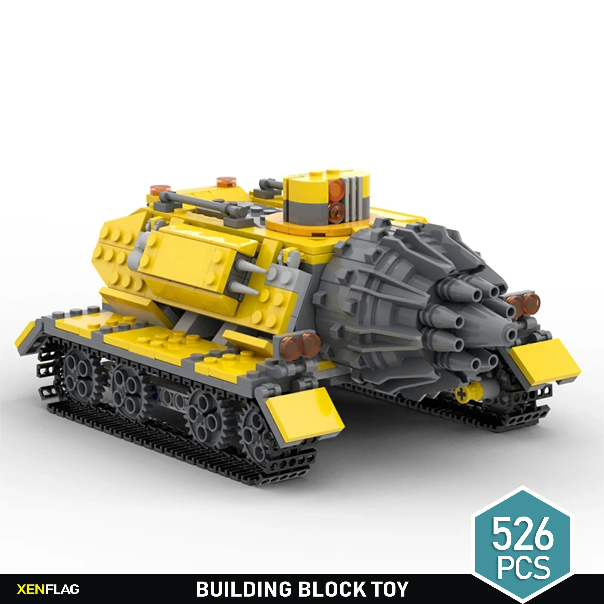 

Moc Galaxy Tank Mining Vehicle Building block children's DIY puzzle toy decoration model gift