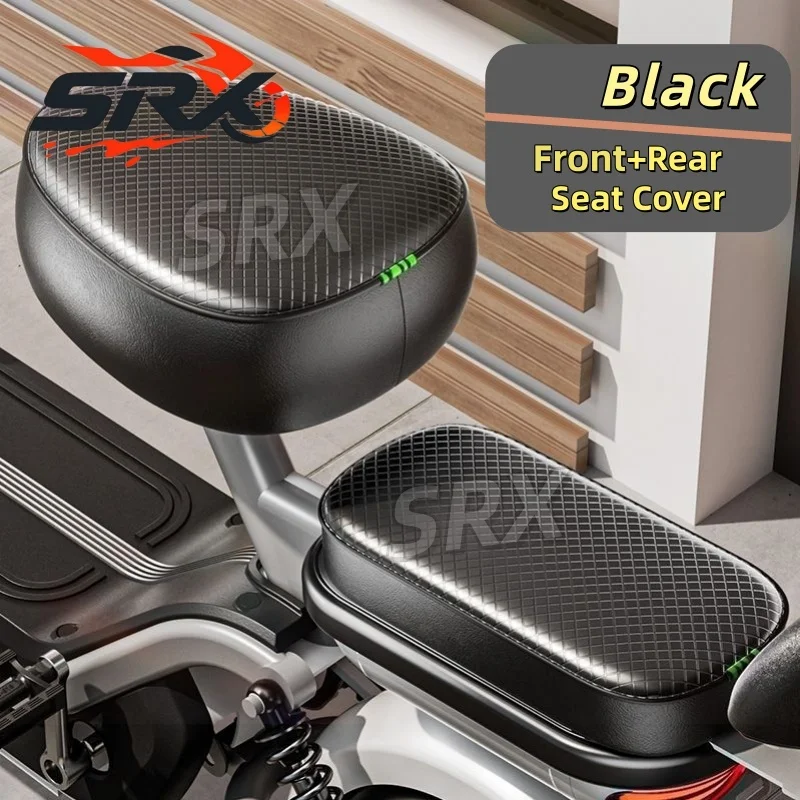 Electric Bike Seat Cover Sun Protection Anti-Scalding Cushion Sunscreen Waterproof Breathable All-inclusive Seat Cover