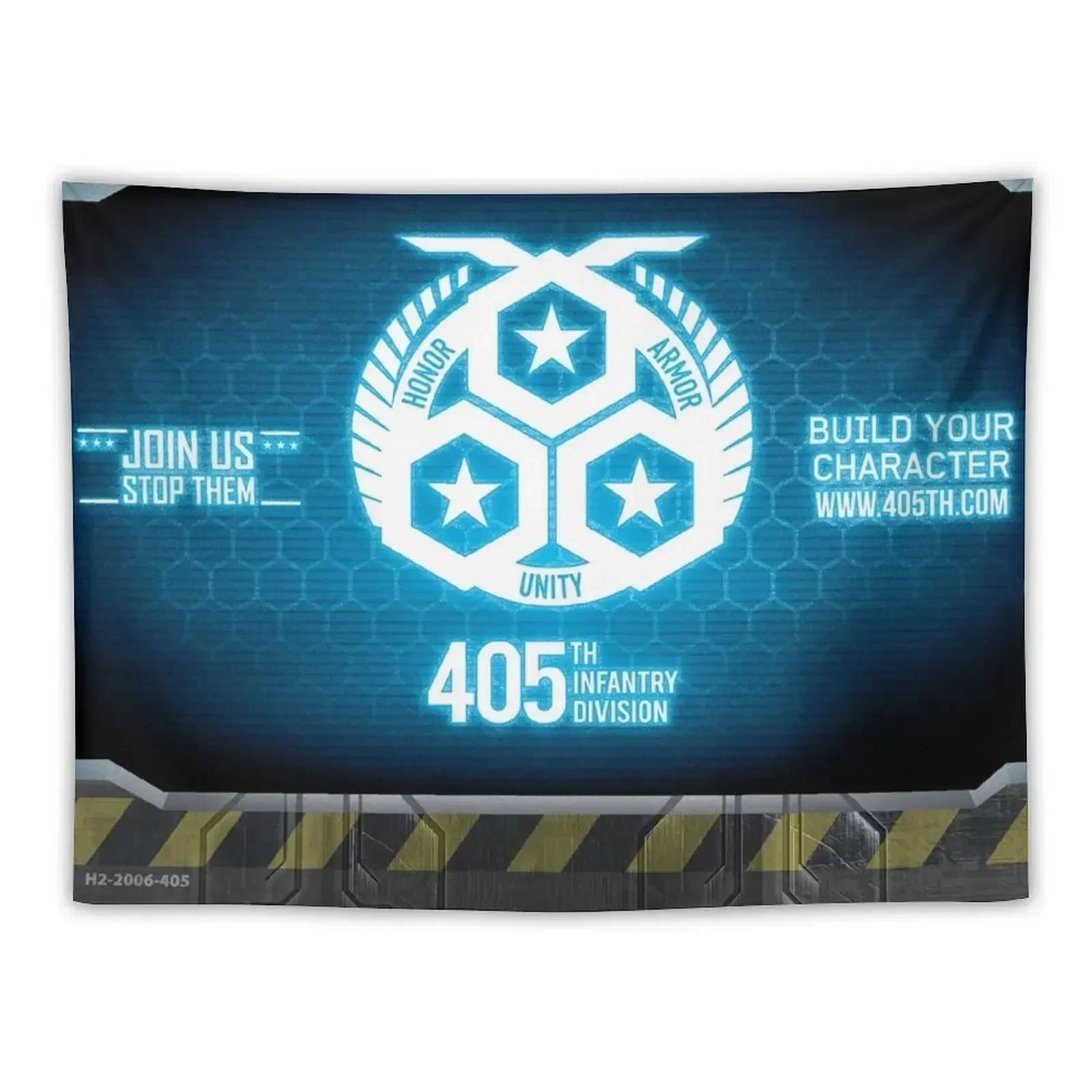 405th HUD Recruiting Tapestry Room Ornaments Room Decorations Wall Hanging Decor Tapestry