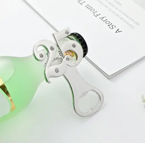 결혼 25 주년을 위한 실버 병따개, 25 Desigh, 이벤트 및 파티 선물, 25 주년을 위한 호의, 12PC