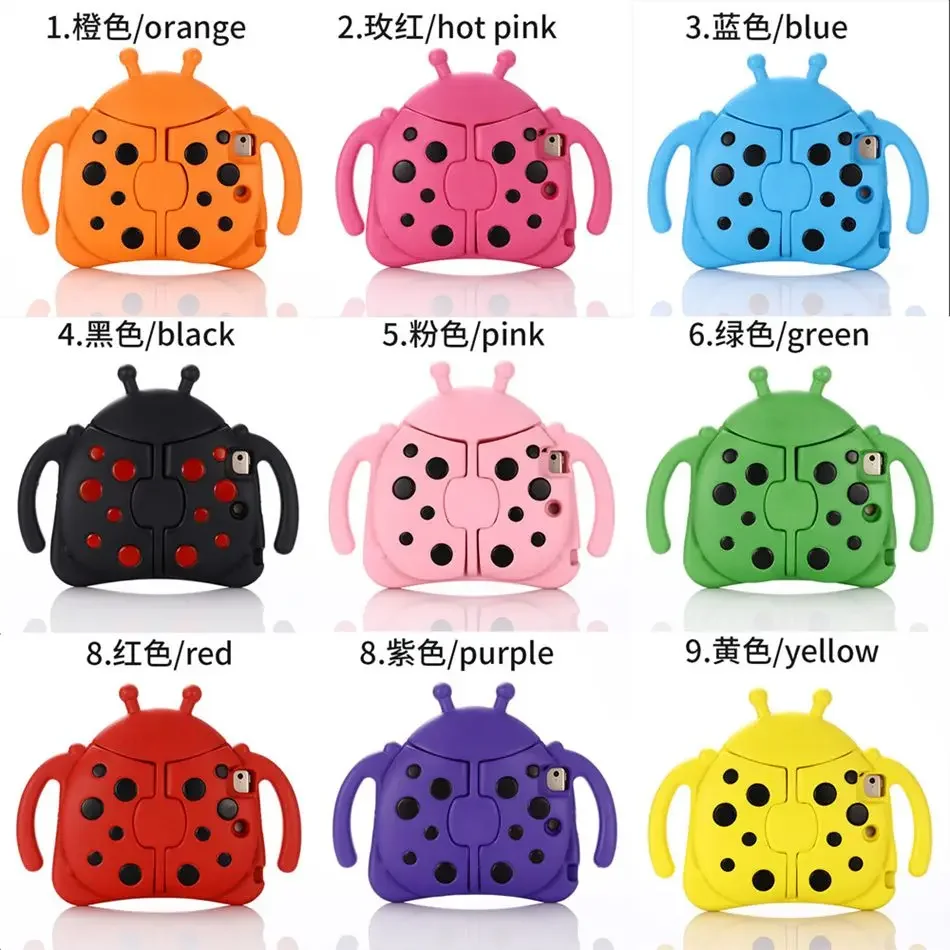 Ute cartoon case para ipad mini 1, 2, 3, 4, 5, 7,9 polegadas, à prova de choque, cobertura completa para tablet infantil