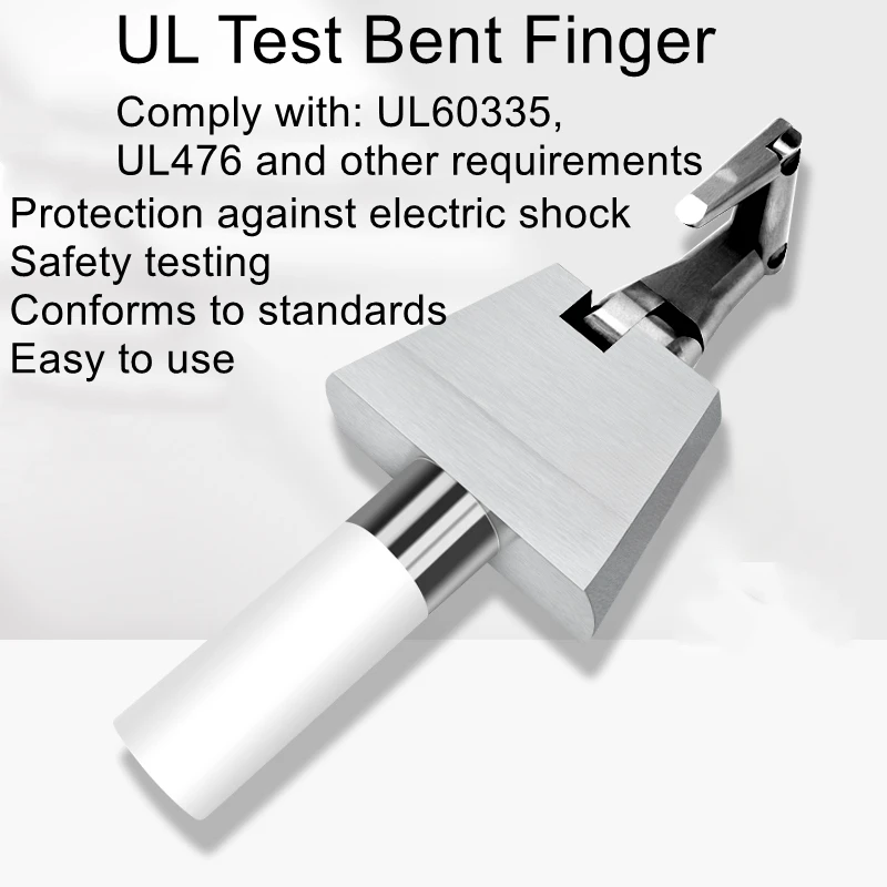 UL test bend/straight finger PA100 hinge test refers to UL60335/476/1026/1278 safety regulation