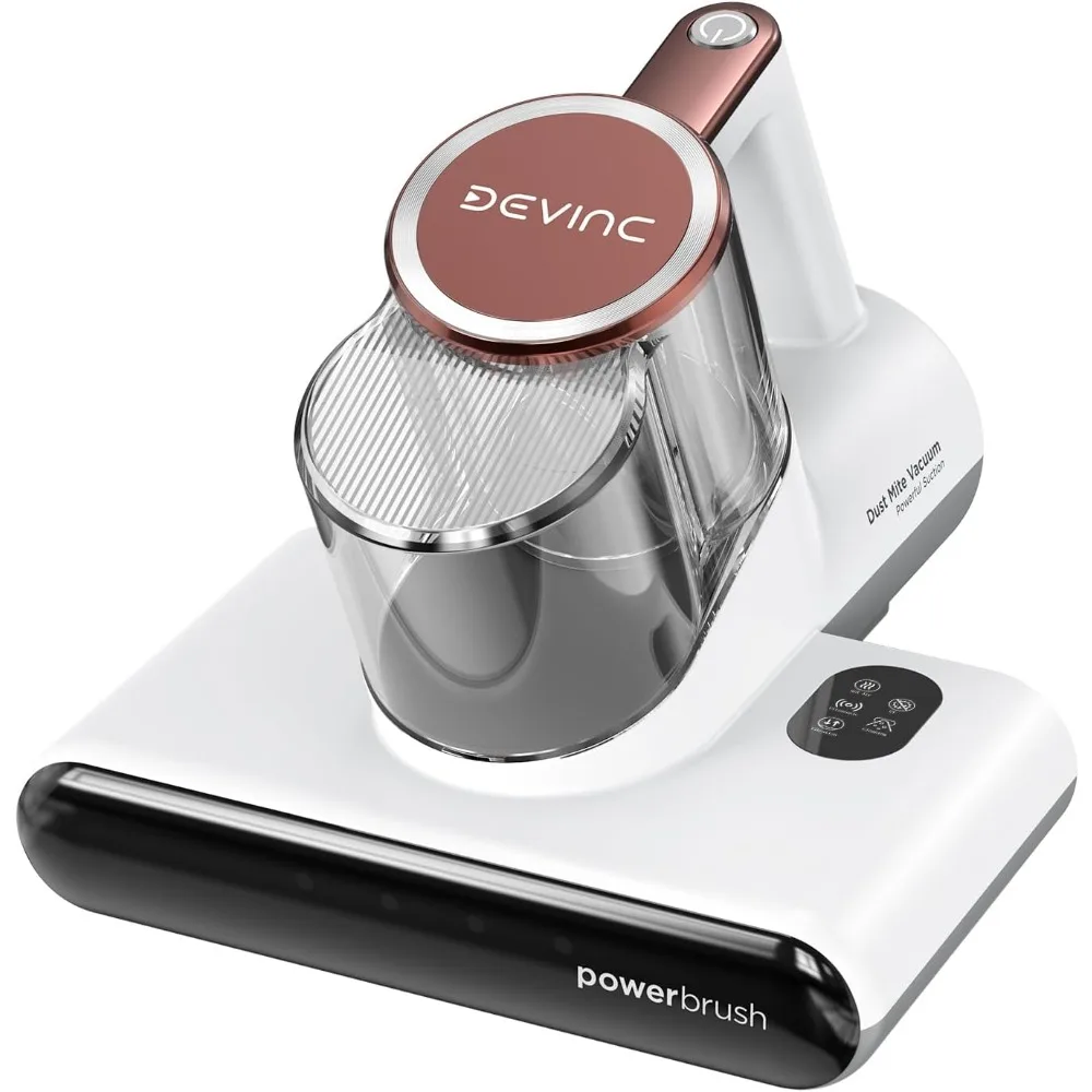 

Mattress Vacuum Cleaner with 253.7nm UV C Light HEPA Filter Heating Tech Handheld Vacuum for Bed Sofa Couch Carpet Fabric