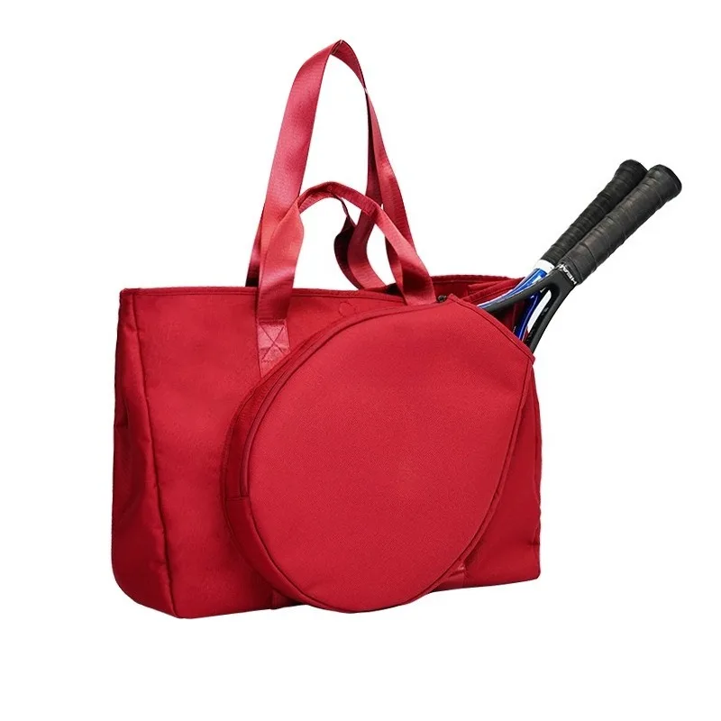 Sports travel bag, badminton racket bag, large-capacity messenger handbag, tennis bag. view 5