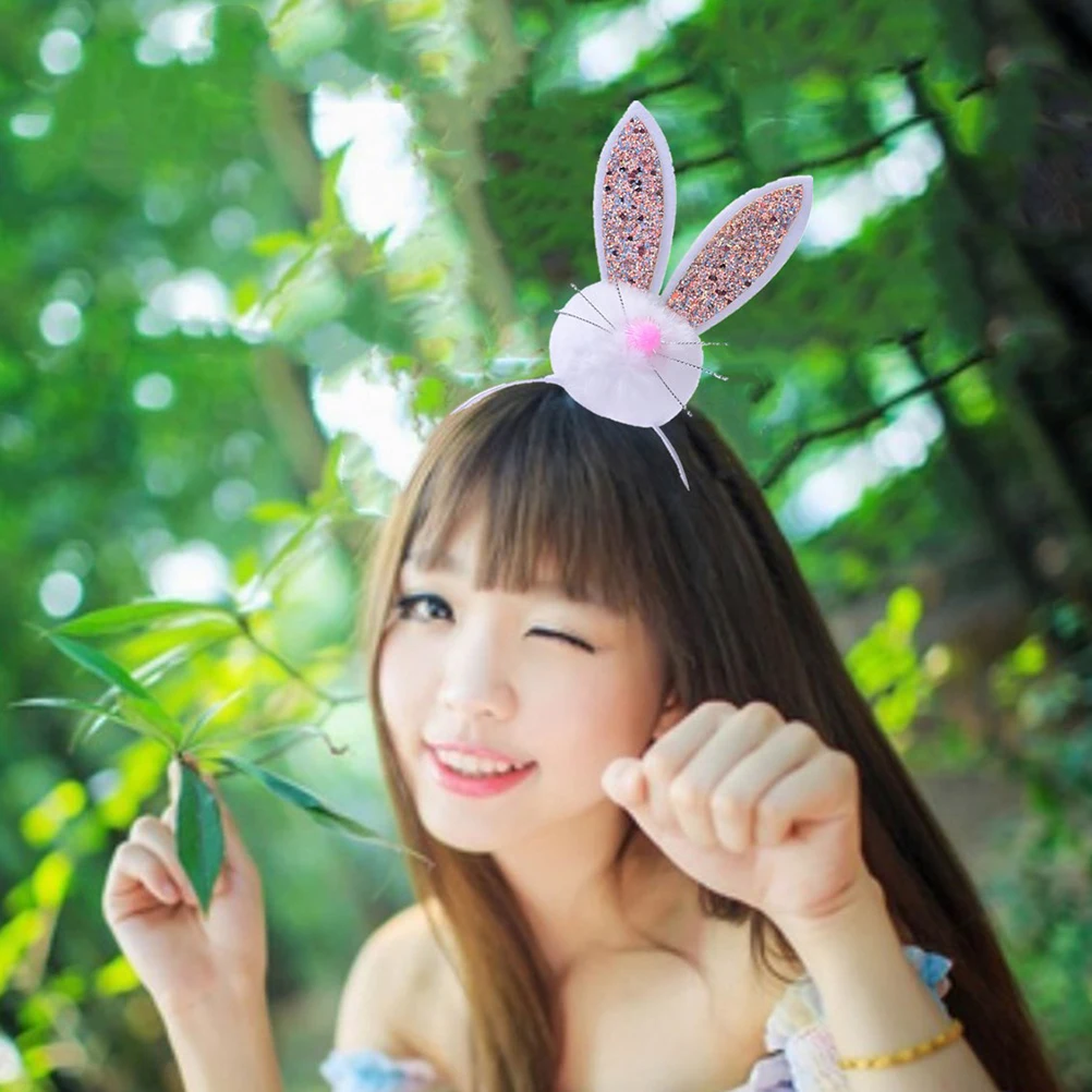 

Bunny Ear Headb Easter Headdress Lightweight Kids Gifts Animal Headb s Party Accessories Photo Props Holiday Celebrations Rabbit