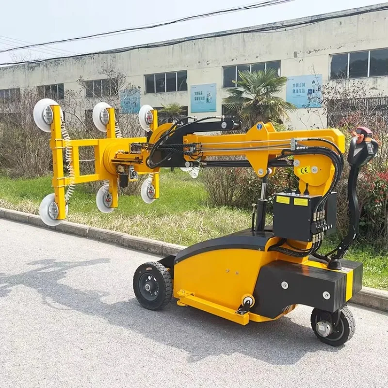 300kg 400kg 600kg Mobile Vacuum Lifter For Glass Vacuum Lifter Up To 5 Meters With Remote Control
