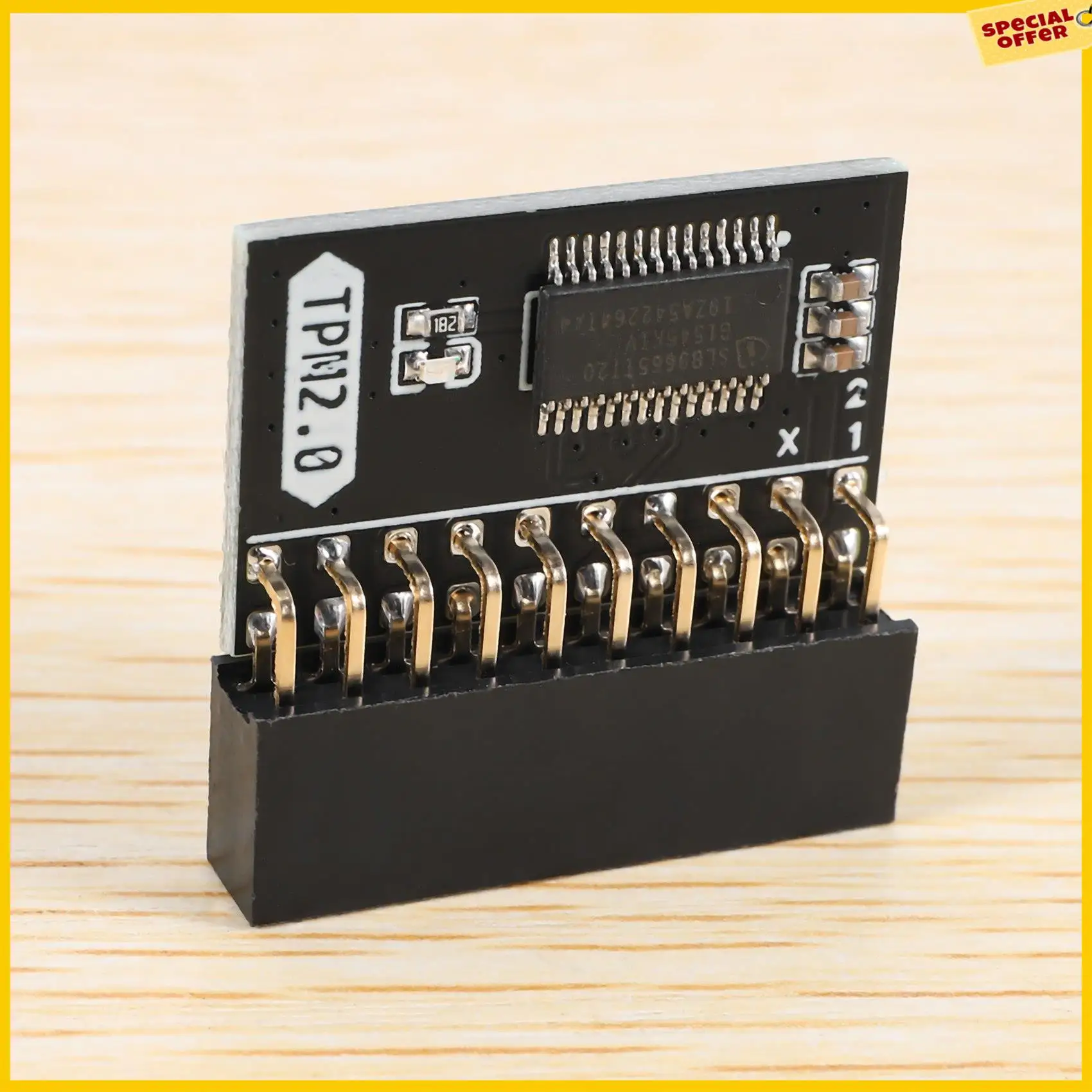 وحدة حماية A25P LPC 20Pin لـ ASUS TPM-L R2.0/جيجابايت GC-TPM2.0 وحدة منصة الثقة المتوافقة 20-Pin 20-1 L2P7