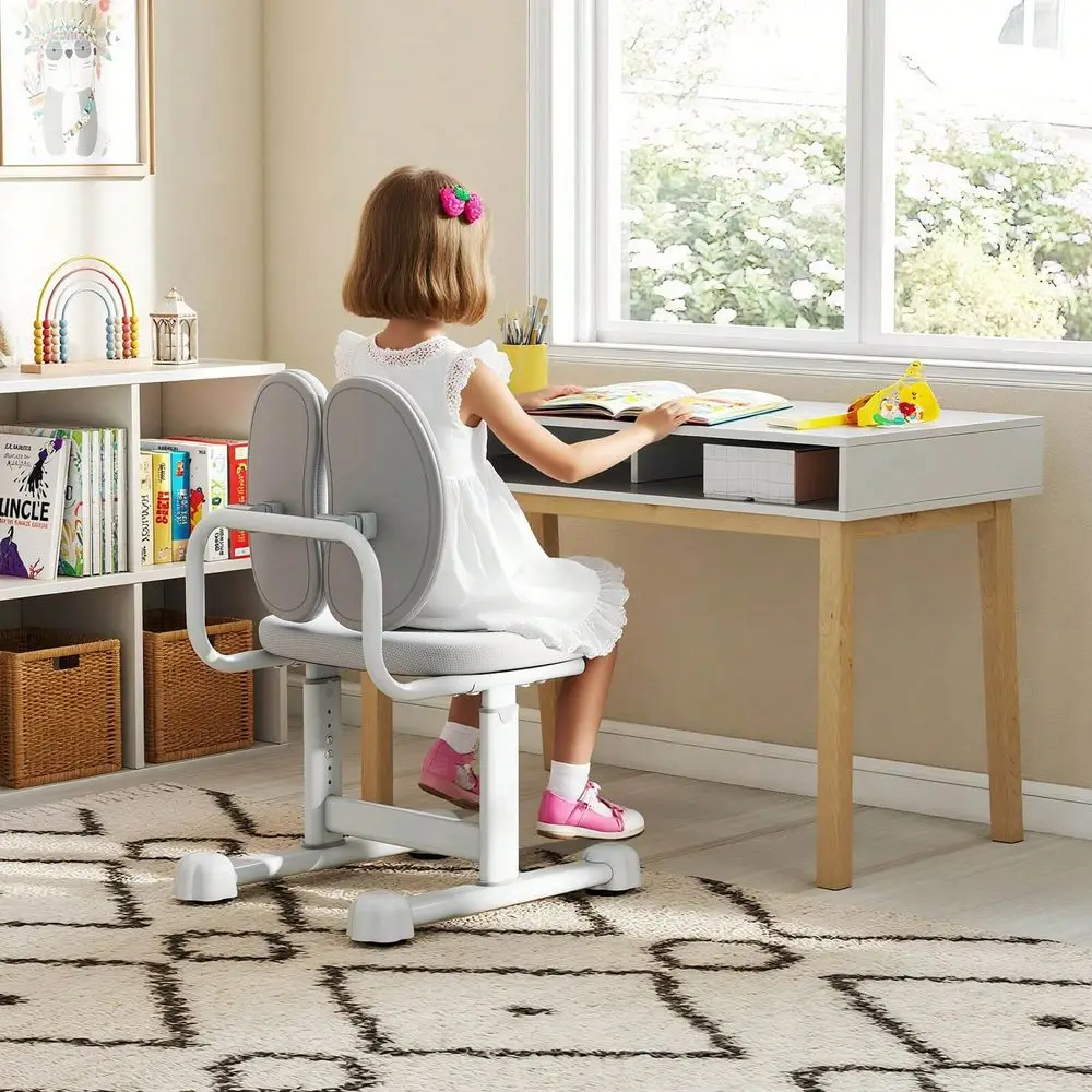 

Kids' Tables And Chairs Escritorio Para NiñosKids Desk Chair With Double Back Support Adjustable Height Holstered Computer Chair
