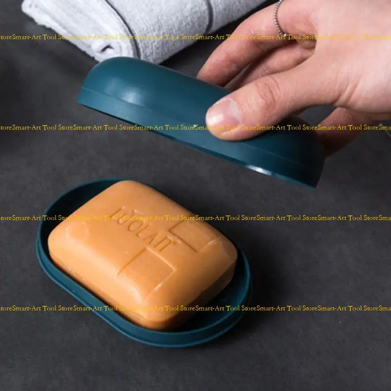 E1PB Travel Seifenbox Camping Tragbares Container -Wanderseifenhalter Gericht für Case