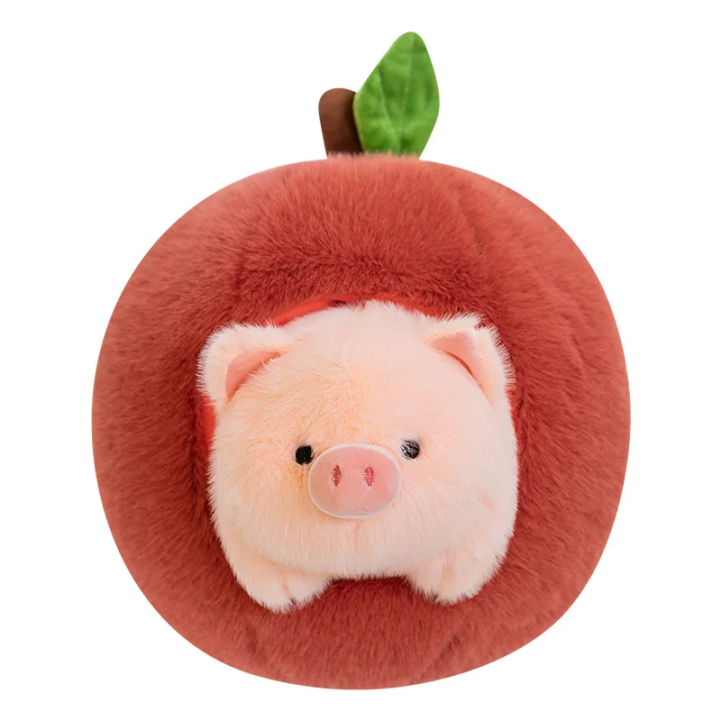 ตุ๊กตาหนานุ่มหมอน Apple หมูใหม่ที่มีชื่อเสียงทางอินเทอร์เน็ตตุ๊กตาหมู Apple มาพร้อมกับความคิดสร้างสรรค์ของขวัญวันเกิดที่ถอดออกได้และน่ารัก