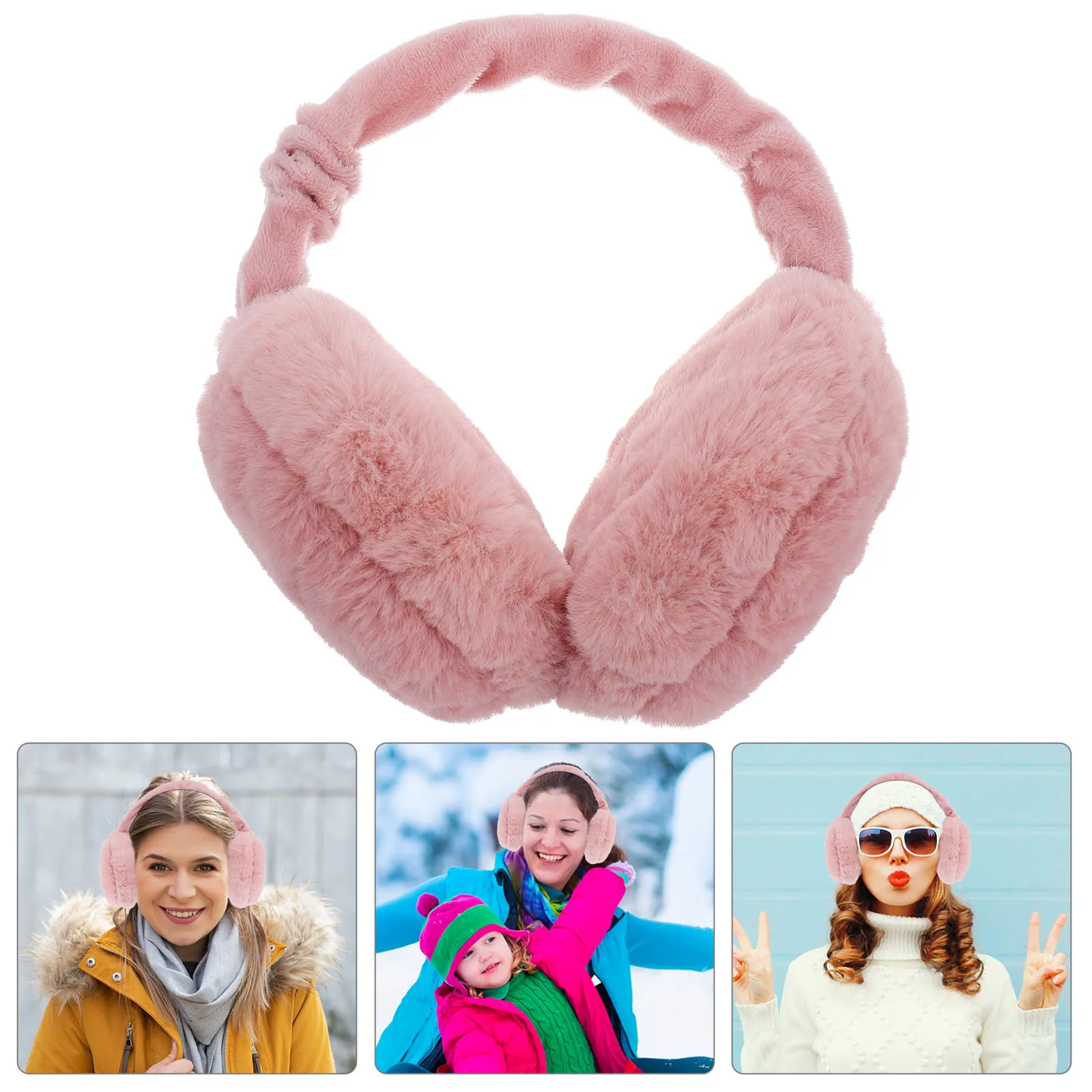

Cycling Ear Muff Winter Earmuff Lightweight Foldable Girls Ear Warmer Outdoor Cover Women Ears Protect Cold Weather