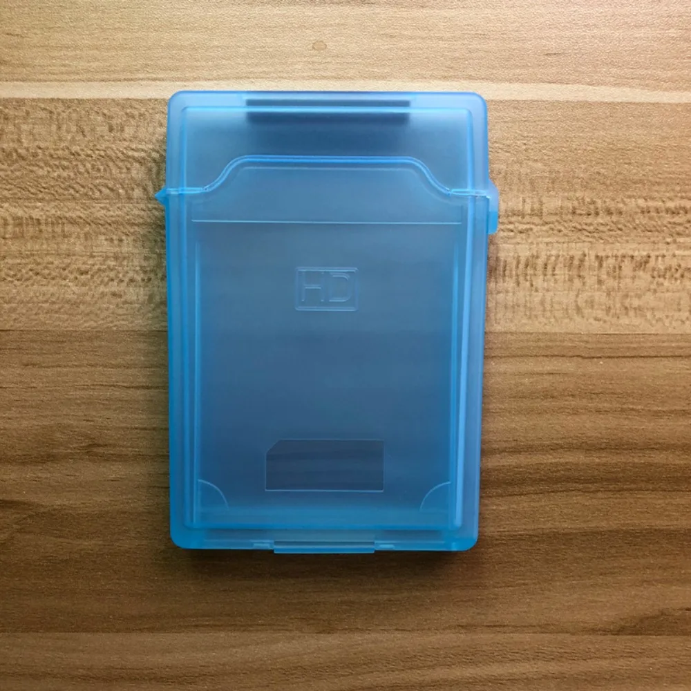 Easily Broken Protective Buckle Design Hard Disk Drive 2.5 inch HDD Case Hard Disk Drive Case Storage Box Drive Protection Box