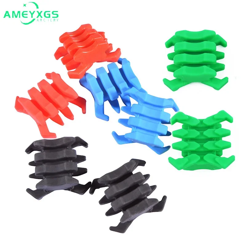 

Archery Compound Bow Limbs Rubber Stabilizer 2pcs/pair Damping Reduce Crab Shape Vibration Damper Vibration Hunting Accessories