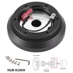 Steering Wheel Short Slim Thin Hub Adapter Fit For Subaru Impreza WRX 2002-2007 Racing Steering Wheel Hubs HUB-K100H