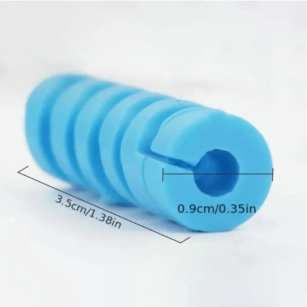 6/20pcs Cable Protector Silicone Charge Cable Spiral Winder Wire End Cord Savers Cover For Phone USB Charger Cable Accessories