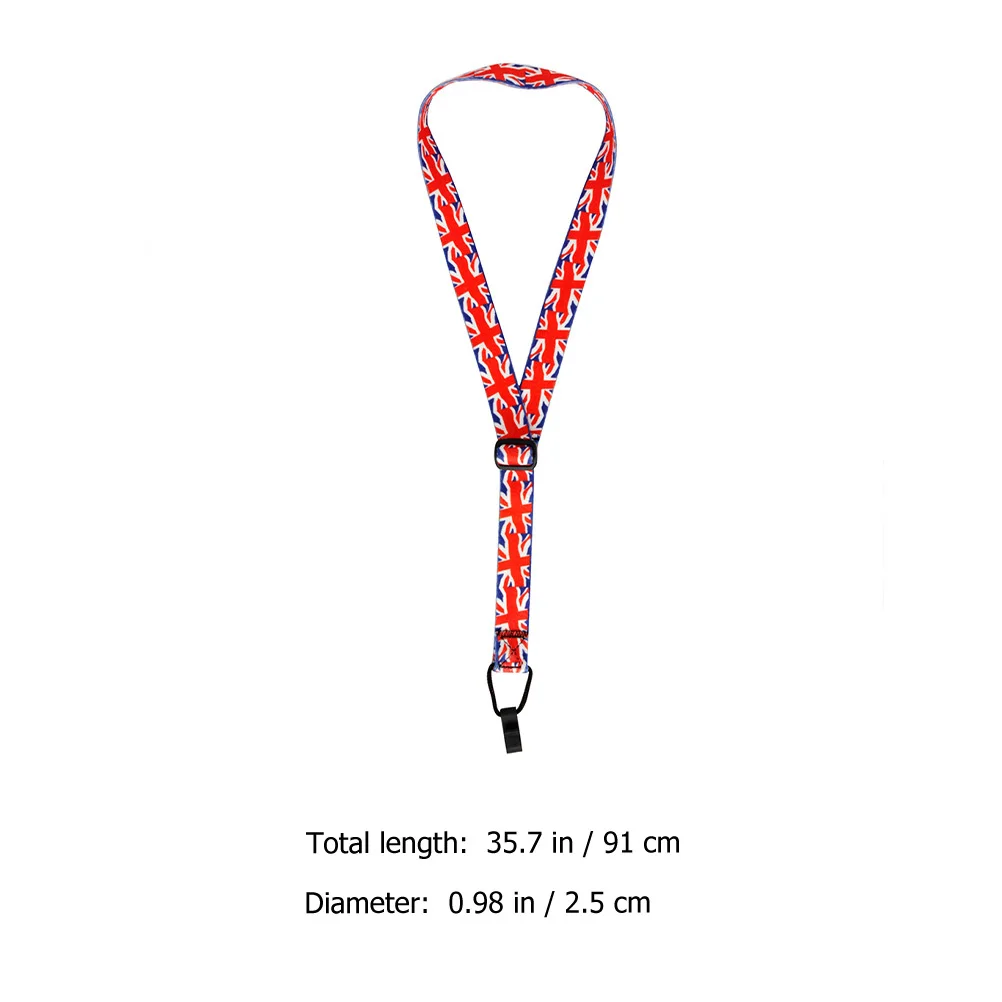 

Exquisite Ukulele Strap Adjustable Length Durable Wear-Resistant Small Width Design Comfortable Gift for Ukulele Players