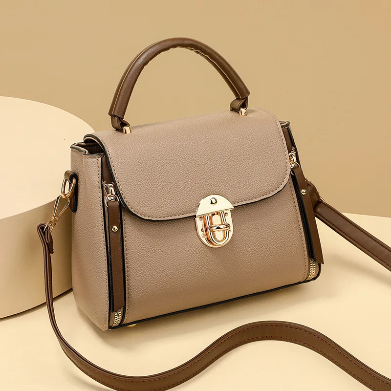 

Vintage Handbag Women Fashion Crossbody Shoulder Bag Simple Small Square Bag Versatile Trendy