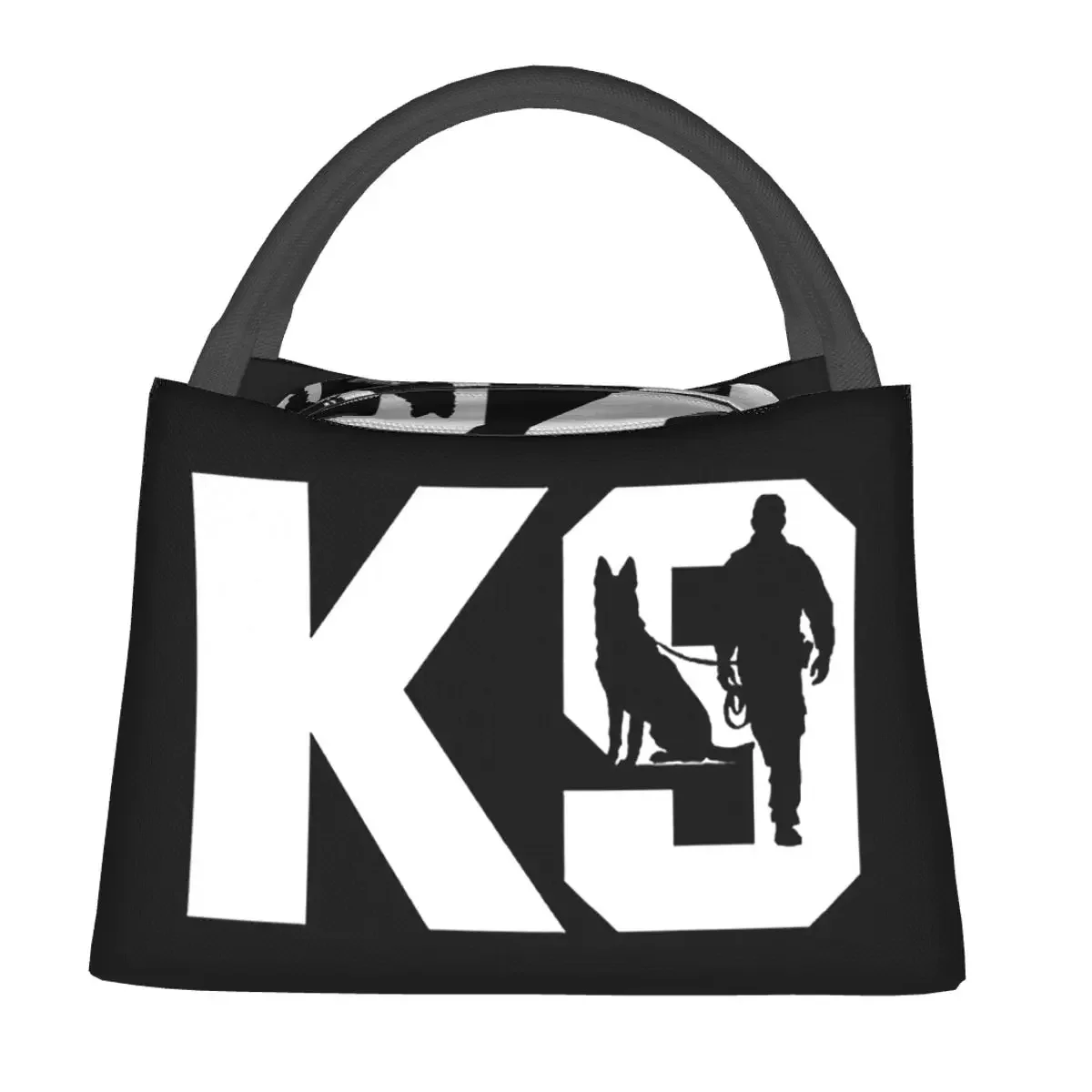 K9 Handler Design Tactical K9 Lunch Bags Insulated Bento Box Lunch Tote Picnic Bags Thermal Bag for Woman Children School