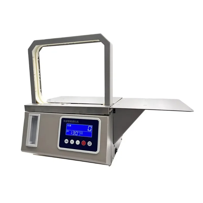 

Electric Automatic Vegetable Bundling Tool Simple Operation Compact Strapping Machine Compatible With Multiple Strapping Tape