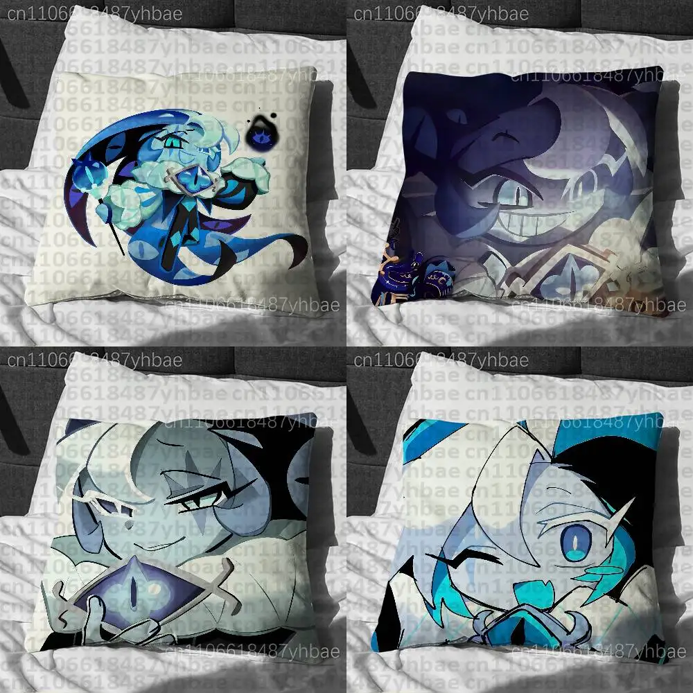 S-Shadow Milk Cookie RCK Pillow Case Short Plush Sofa Decorative Gift Home Double-sided Printing Cushion