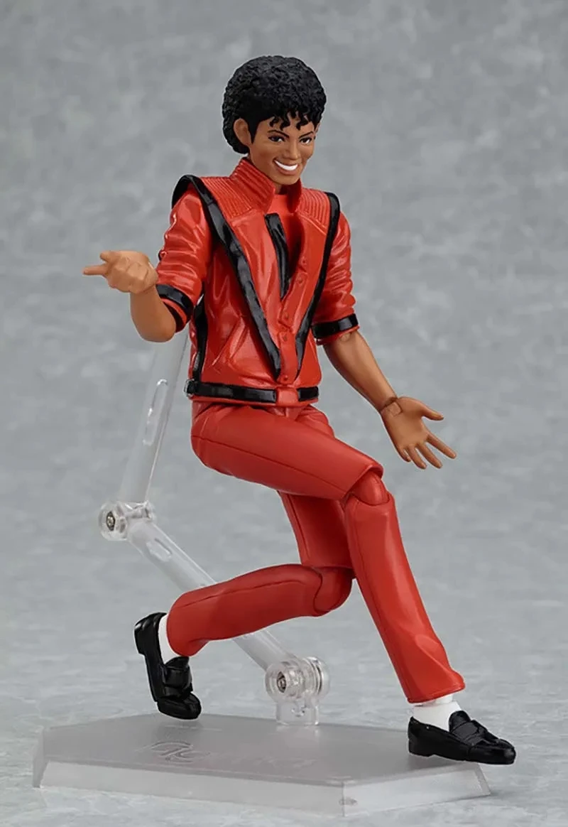 Klassische Rolle Michael Jackson Der weiße Anzug Figma 096 Michael Jackson Actionfigur MJ Thriller Anime Modell Spielzeug Geschenk