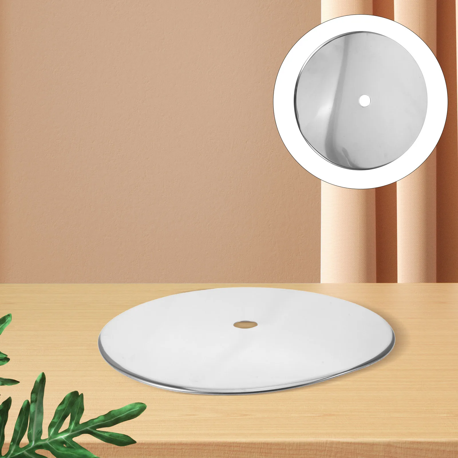 

31.5Cm Stainless Steel Induction Ring Adapter For Electric Hot Pot Spill Prevention Sinking Cooktop Plate Diffuser Accessory