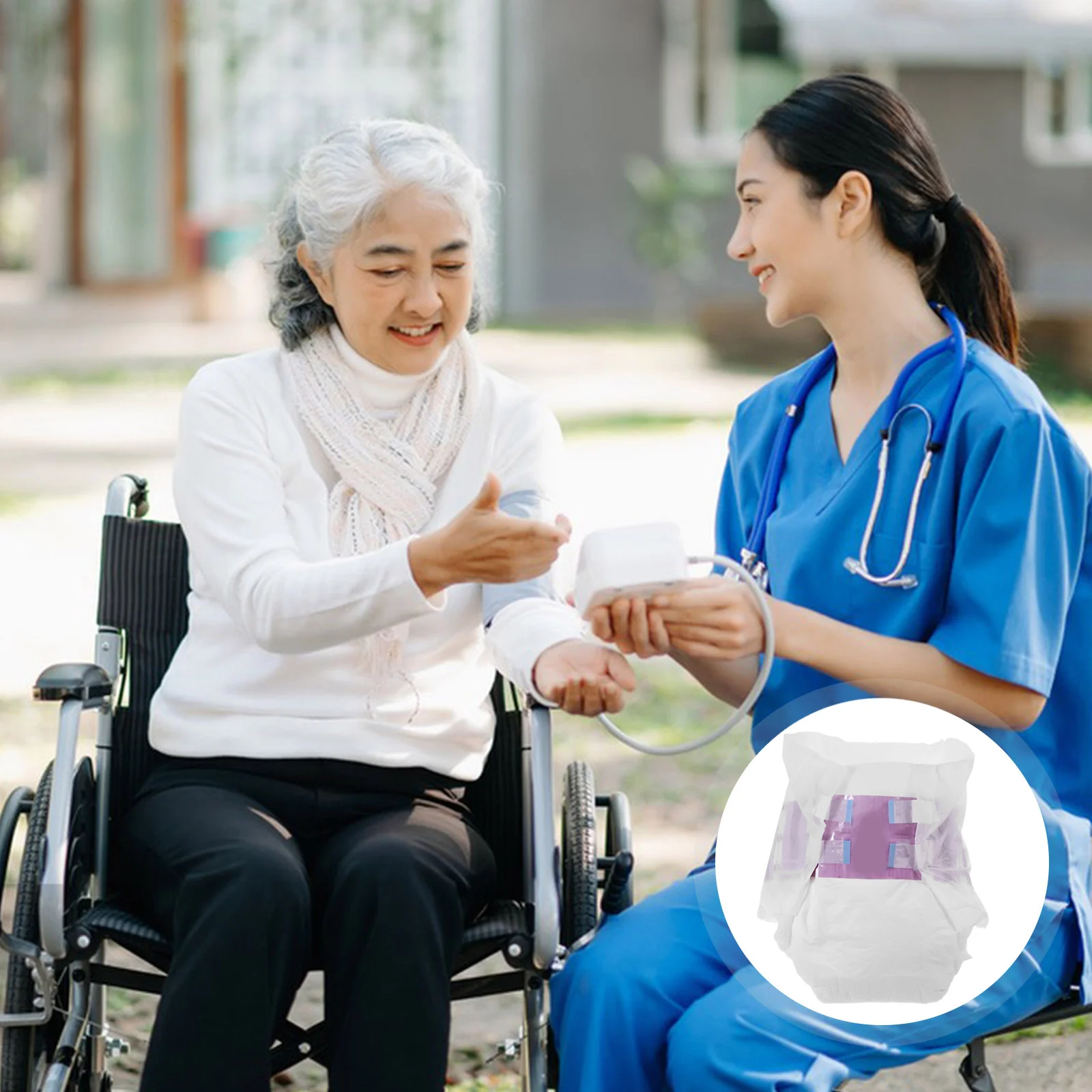 10 قطعة حجم حفاضات الكبار تنفس ماصة الرعاية الواقية لمرضى ما قبل الولادة والكراسي المتحركة بسيطة مريحة في سن المراهقة