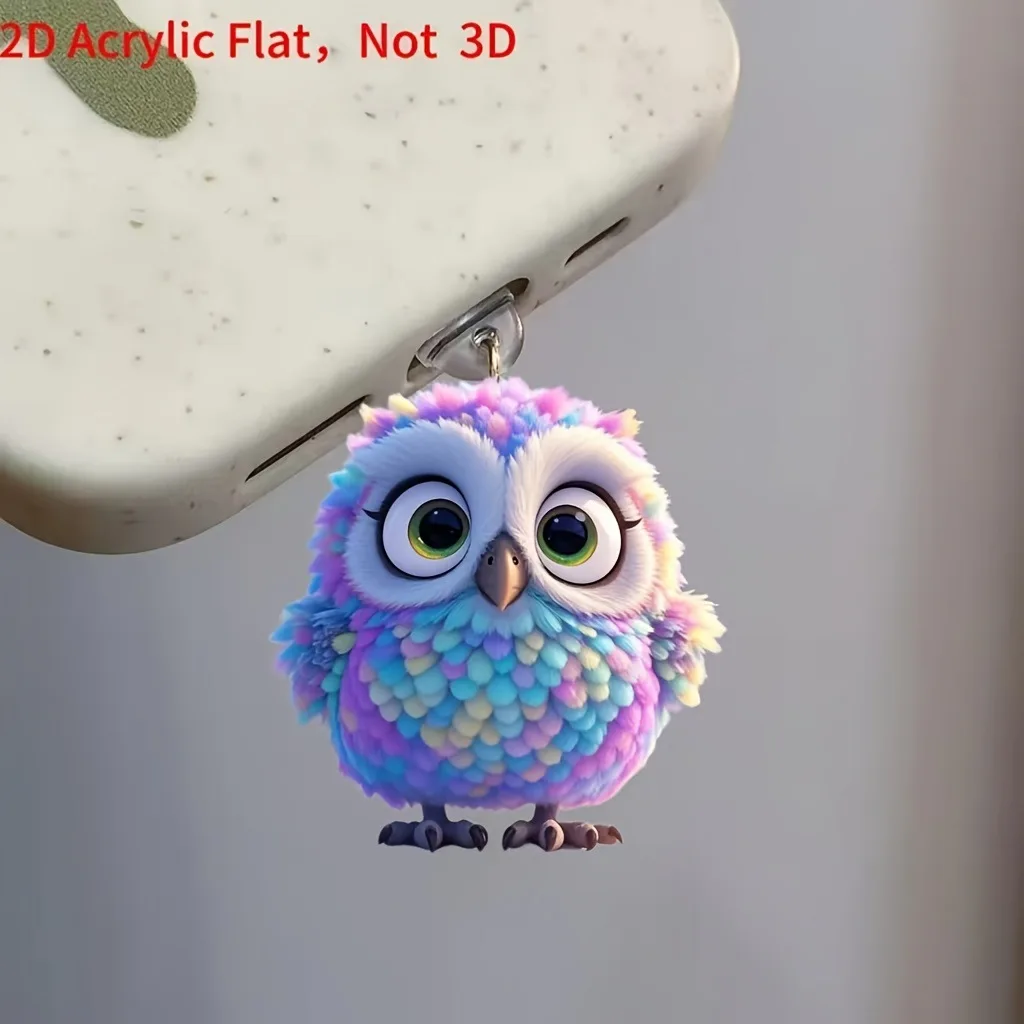 Connector Dust Plug High-Quality Type-C Dust Plug Owl Dust Plug Universal For Android Phones Gift Samsung