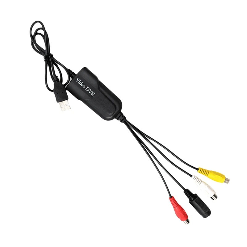 Placa de captura de vídeo USB2.0 Captura USB de canal único Placa de aquisição de dados de captura de sinal AV sem driver