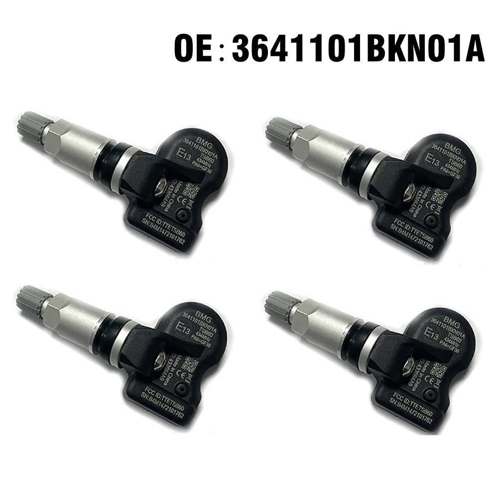 4pcs Car TPMS Sensor Tire Pressure Sensor Monitoring System 433Mhz for GREAT WALL POER   for Haval H6 Dargo 2019 2020 2021 2022