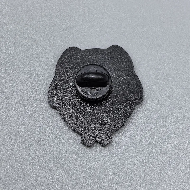 Sleeping Owl Cartoon Enamel Brooch Pin Cute Animals Collar Lapel Pins Badges Women Men Brooches Fashion Jewelry Accessories