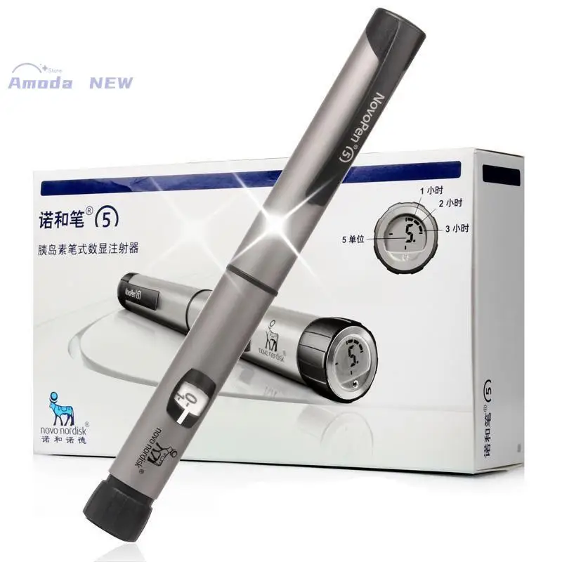 ノボペン5-インスリン注射ペン-ノボノルディスク注射器-ノボペン4-ノボとリンゴとシャープペン-3ml！