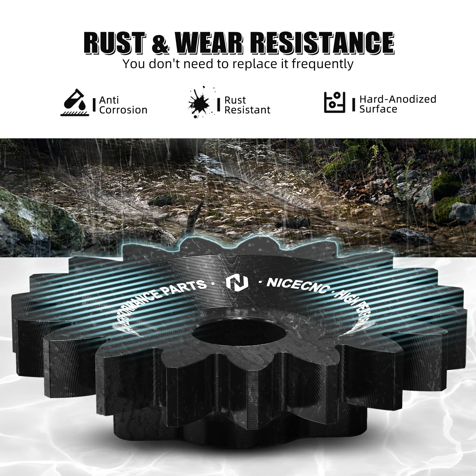 لهوندا TRX 450R اكسسوارات مضخة زيت محرك والعتاد 15133-MEB-670 لهوندا TRX450ER سبائك الألومنيوم تحسين معدل تدفق الزيت ATV #2