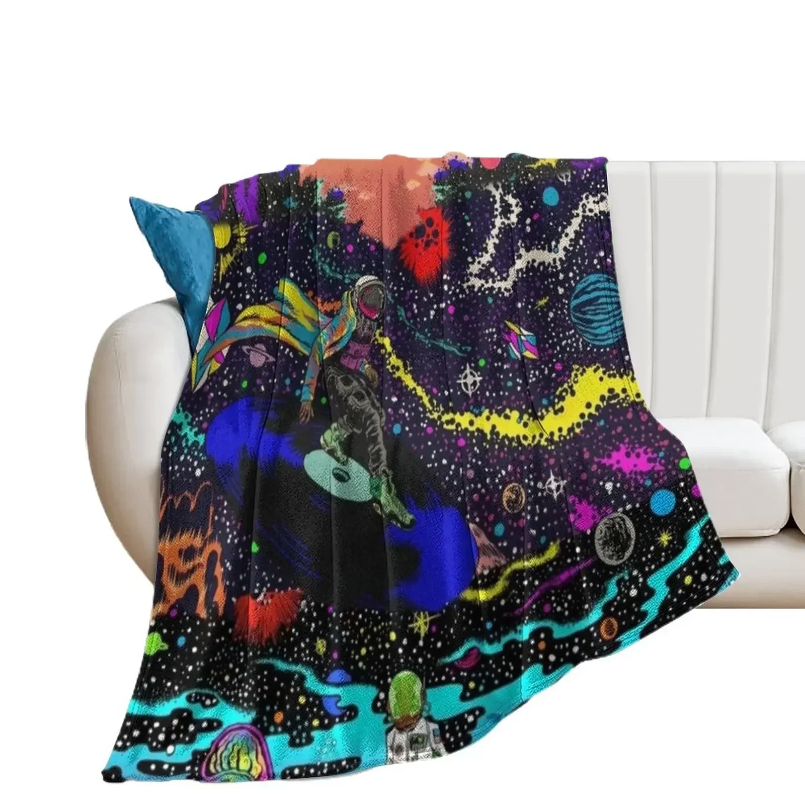 

boot screen Throw Blanket halloween Weighted Shaggy Sofa Throw Blankets