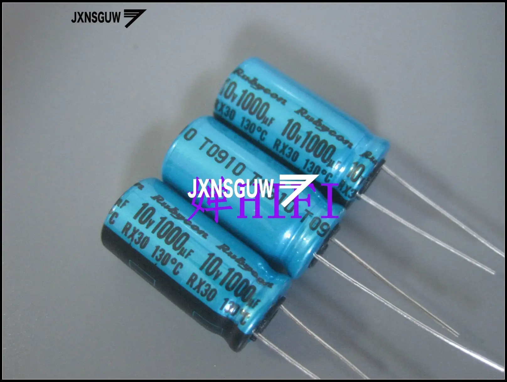 20PCS NEW RUBYCON RX30 10V 16V 25V 35V 50V 100V 200V 1000UF 470UF 47UF 100UF 330UF 10UF 33UF electrolytic capacitors 130 degrees