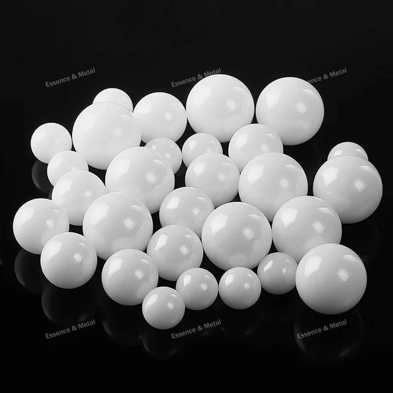 1-100pcs POM Plastic Ball Polyformaldehyde 1-50.8mm Precision Solid White POM Plastic Ball Suitable For Automotive Industry DIY