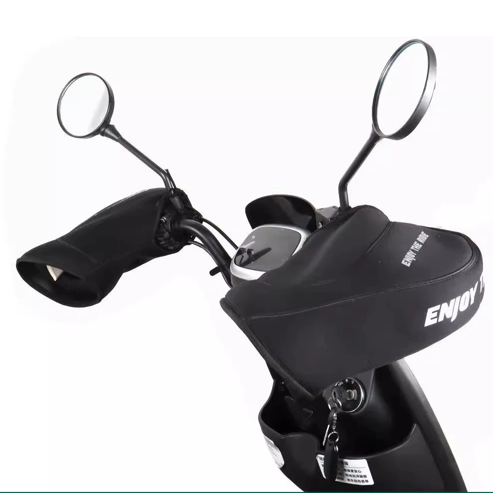 

Electric Motorcycle Handlebar Muffs Heated Riding Gloves Cover For Winter Rainproof Waterproof Winter Warmer For Motos Cycling