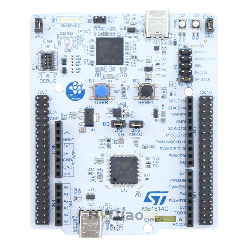 

NUCLEO-H533RE STM32H533RET6 ST Оценочная плата микроконтроллера Отладчик Макетная плата есть в наличии и подлинный