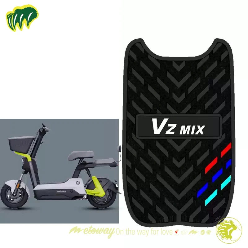 

Для Ninebot E-Bike VZ MIX Mate резиновая подставка для ног, напольный коврик, ковер, мотоциклетные коврики, педаль, противоскользящая, водонепроницаемая, высокая посадка