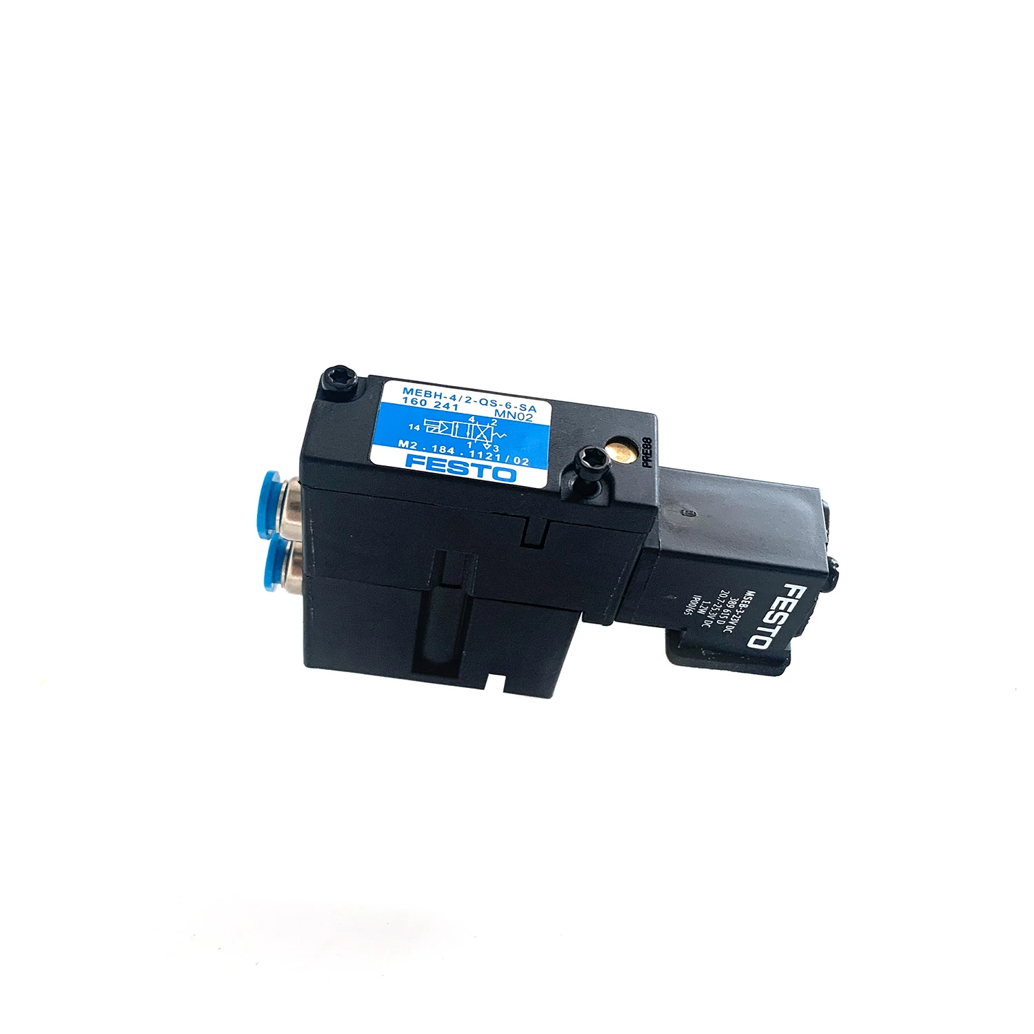 

Прямой заводской электромагнитный клапан Heidelberg MEBH-4/2-QS-4-SA M2.184.1111/02 M2.184.1121/02 Пневматический клапан M2.184.1111 M2.184.1121