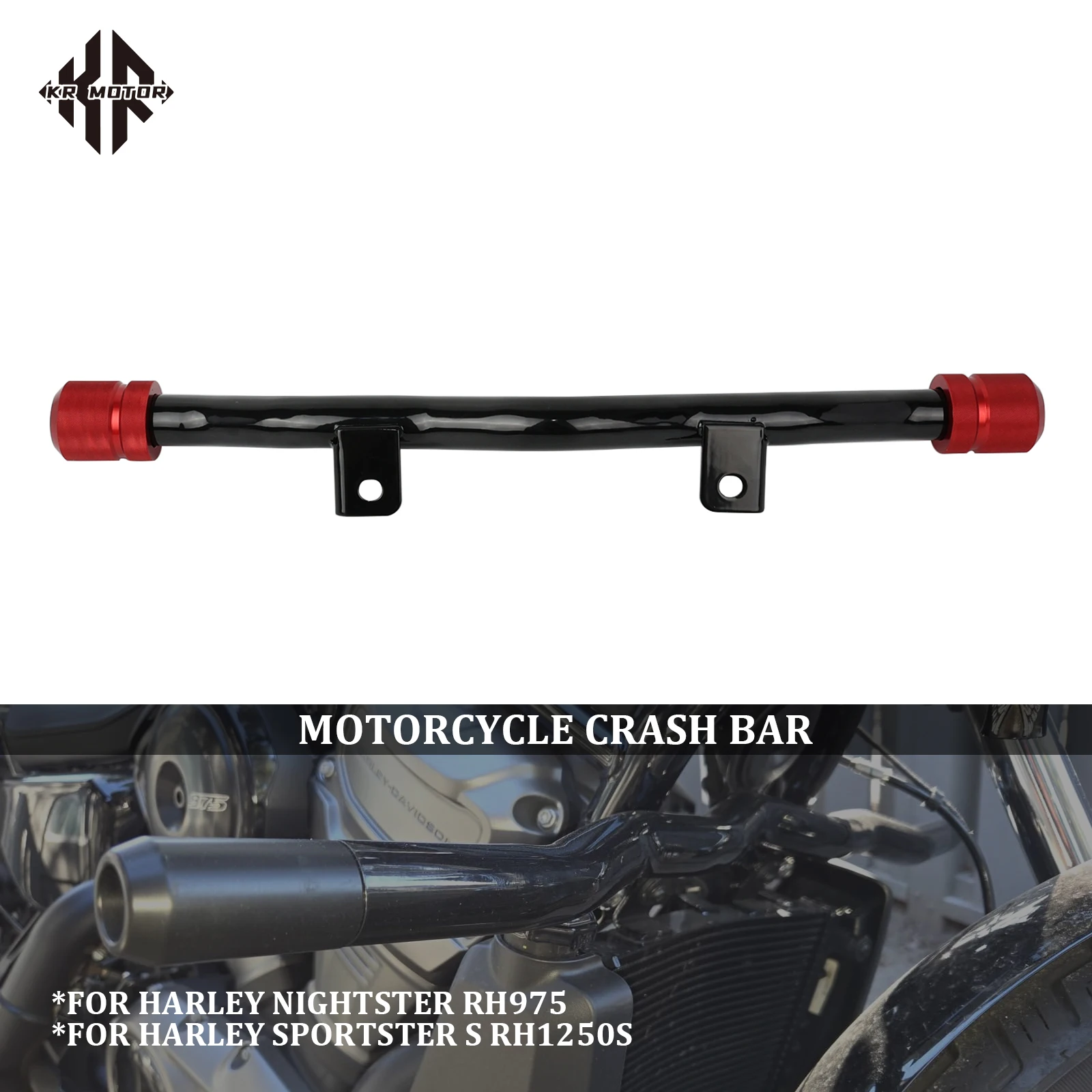 Fits For Harley Nightster Special RH975/RH975/Sportster S RH1250S 2022-2026 Motorcycl Engine Guard Highway Crash Bar Protect Bar