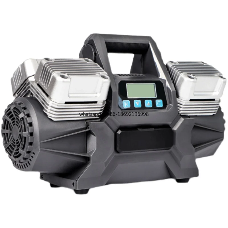 Four-cylinder high-power air pump can work continuously, play sand air pump, off-road vehicle high-power air pump