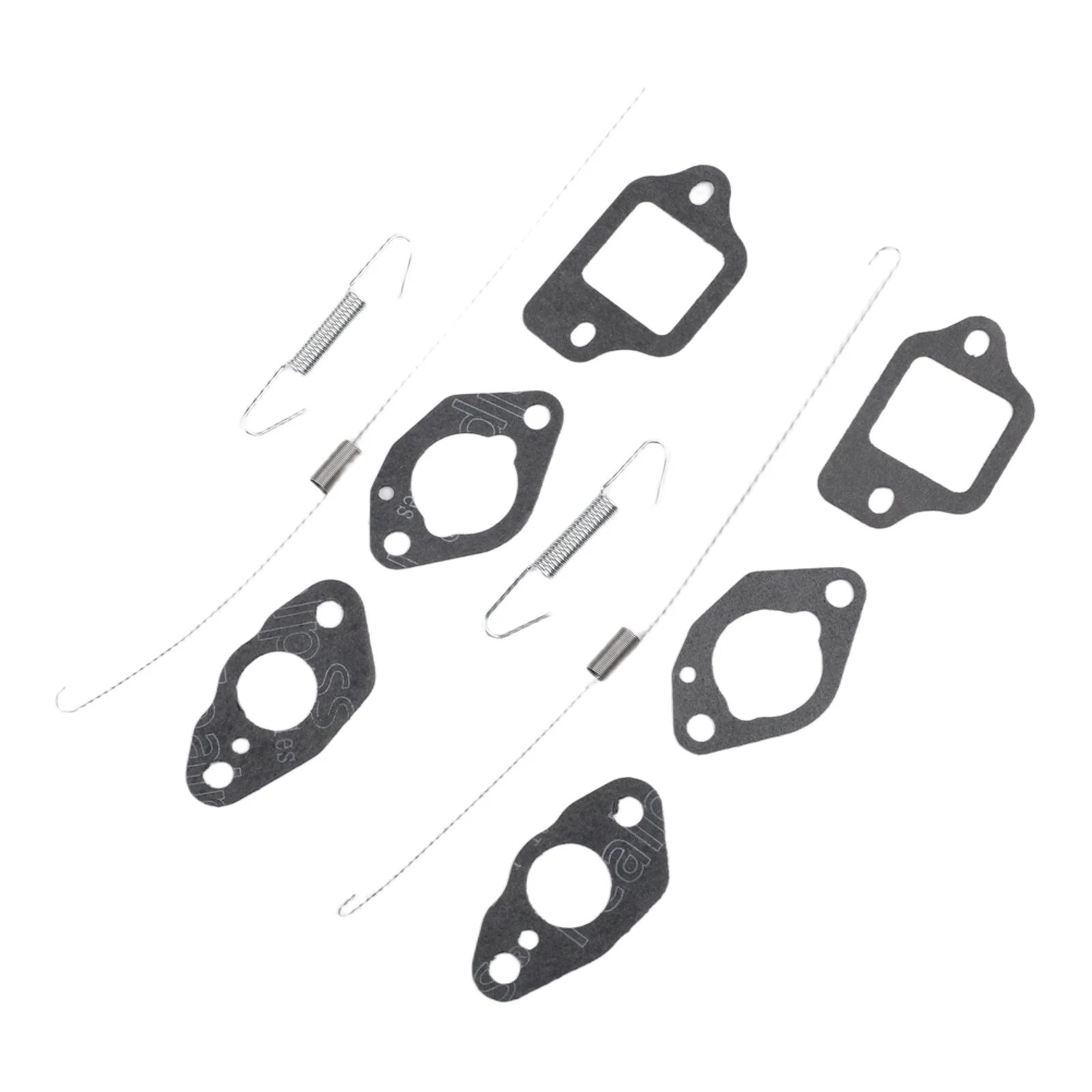 4 Throttle Springs & 6 Carburetor Gaskets For GC135 GC160 GCV135 For GCV160  Models Lawn Mower Accessories