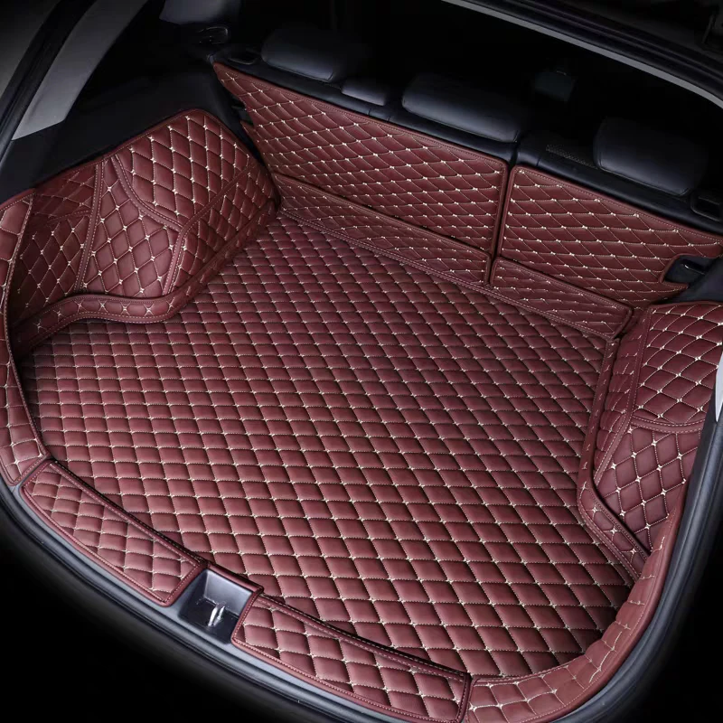 Maßgeschneiderte Kofferraummatten für Hyundai Kona Kauai SX2 Hybrid 2024 2025 2026 2027 2028 Auto-Laderaumauskleidung Kofferraumteppich