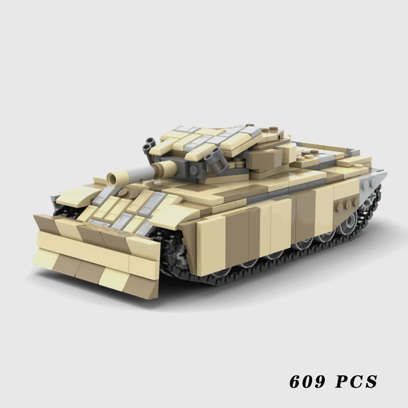 Military Equipment Centurion Mk5 AVRE Tank 1:42 Scale MOC Building Block Assemble Model Display Toys Child Christmas Gifts