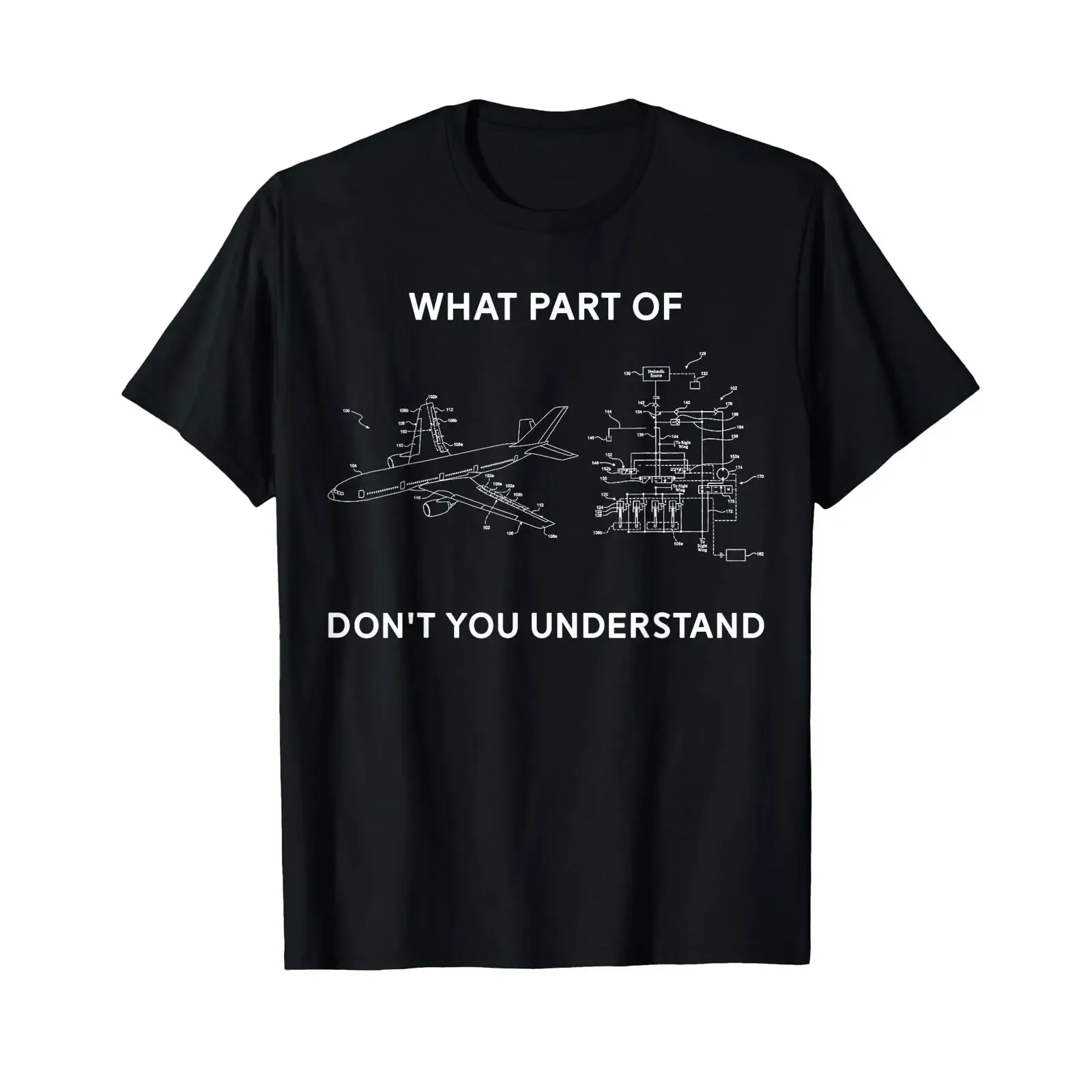 Aerospace Engineering T Shirt Engineer vintage Washed Breathable homme Top For Everyday Wear Soft designer clothes Casual